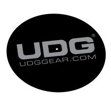 Слипмат для виниловых проигрывателей UDG Turntable Slipmat Set Black/Silver
